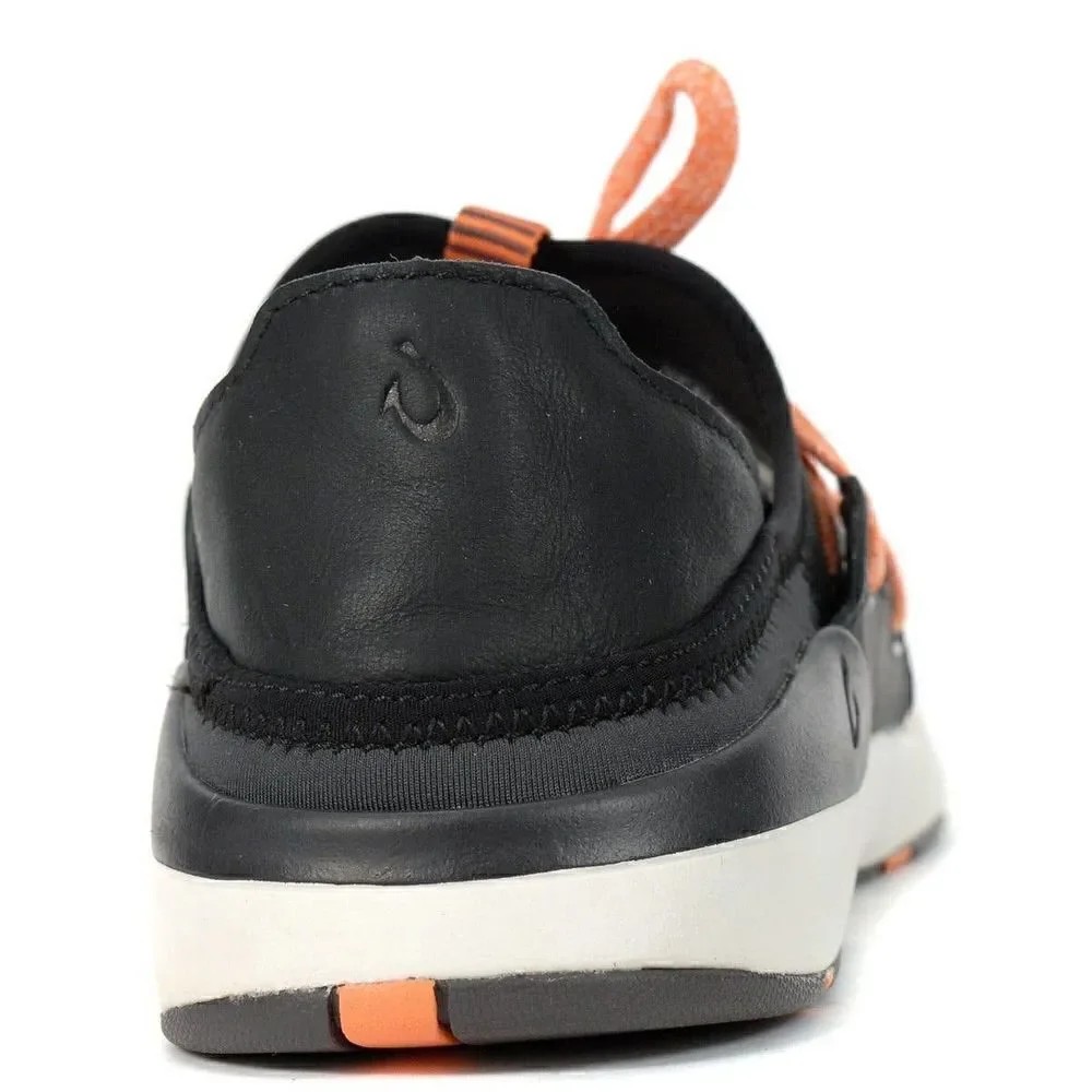 OluKai Women’s Miki Li’ Pavement/Black Quick-Drying Outdoor Shoes Size 11